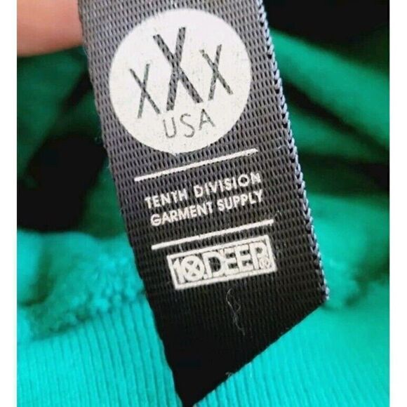 10 Deep Sweatpants VCTRY Size M  Lounge Joggers Fleece Drawstring New - Picture 10 of 12